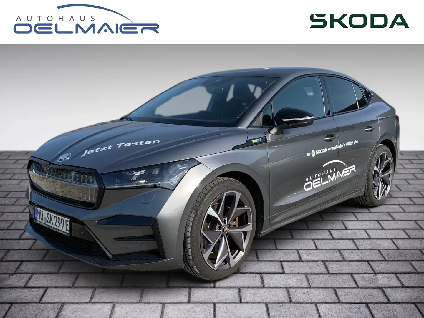 Skoda Enyaq Coupé RS Lounge Grau - 1