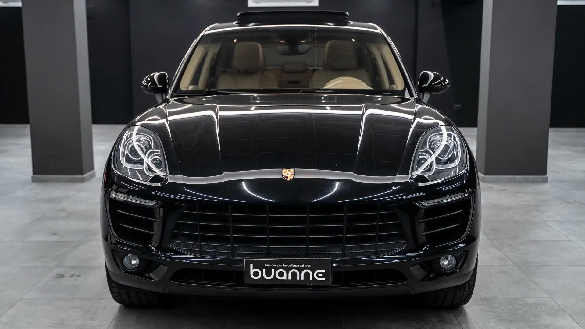 Porsche Macan 3.0d S Pdk Tetto Navi Cerchi Da 21 Km Cert PORSCHE Nero - 2