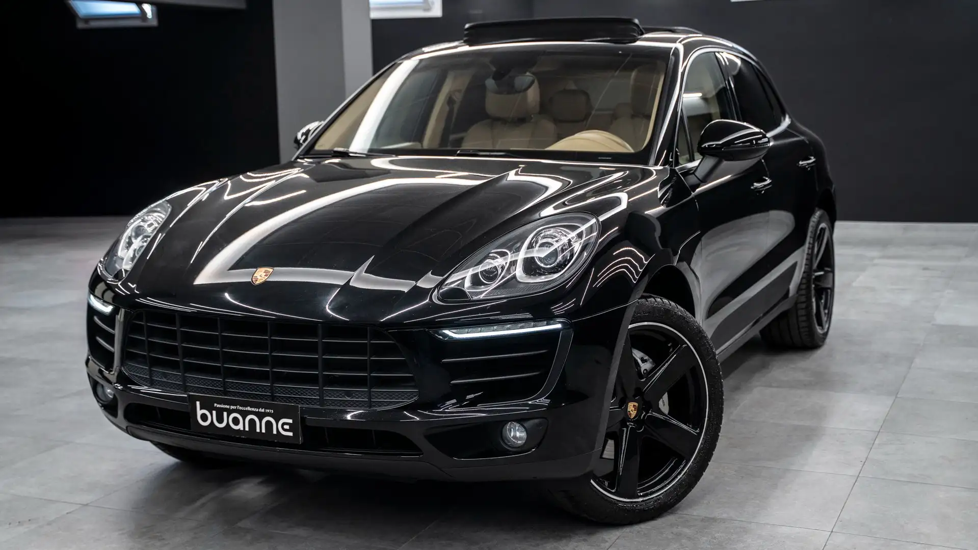 Porsche Macan 3.0d S Pdk Tetto Navi Cerchi Da 21 Km Cert PORSCHE Nero - 1