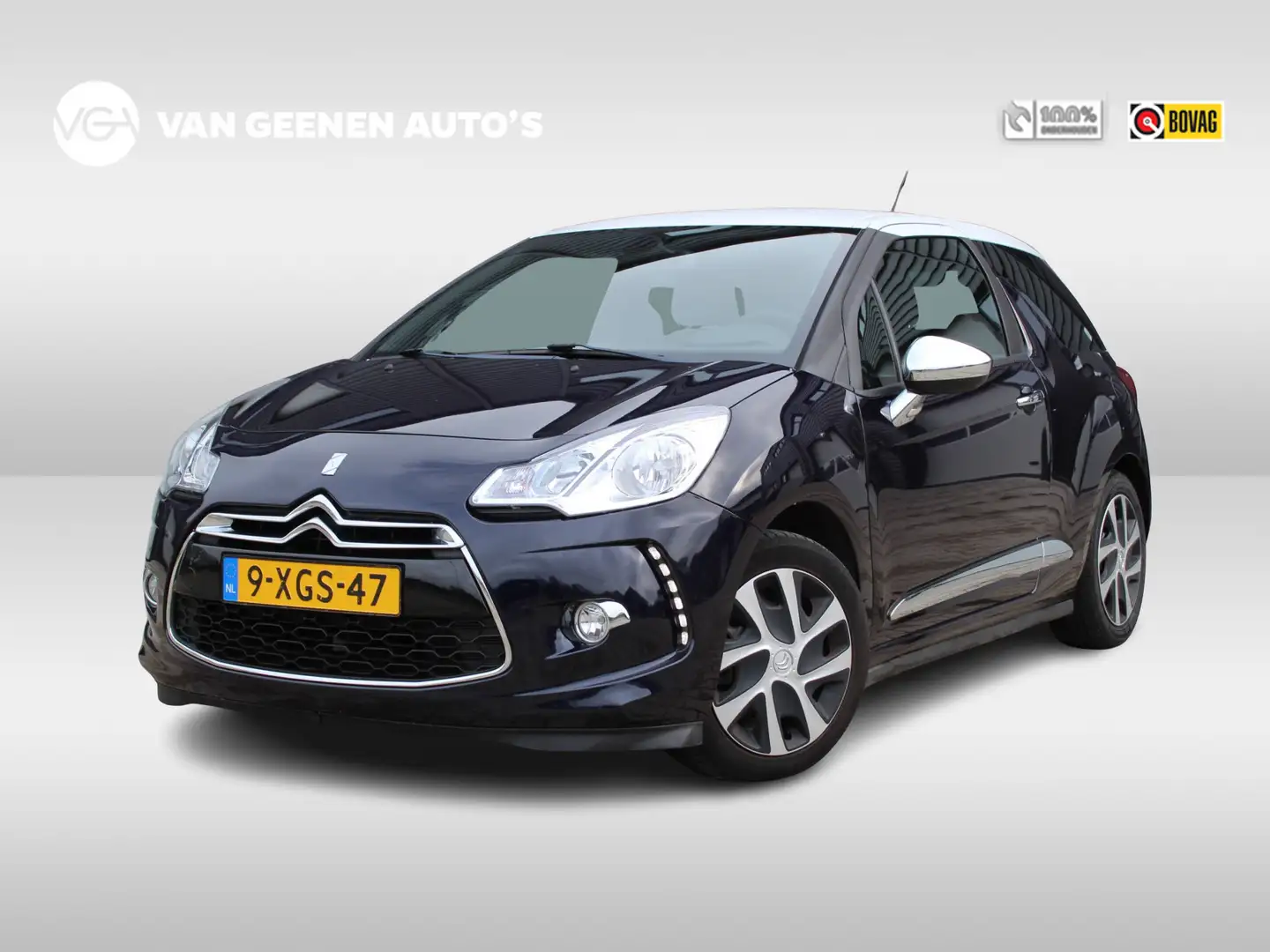 Citroen DS3 1.2 VTi So Chic | Trekhaak | Navigatie | Rijklaar Blauw - 1