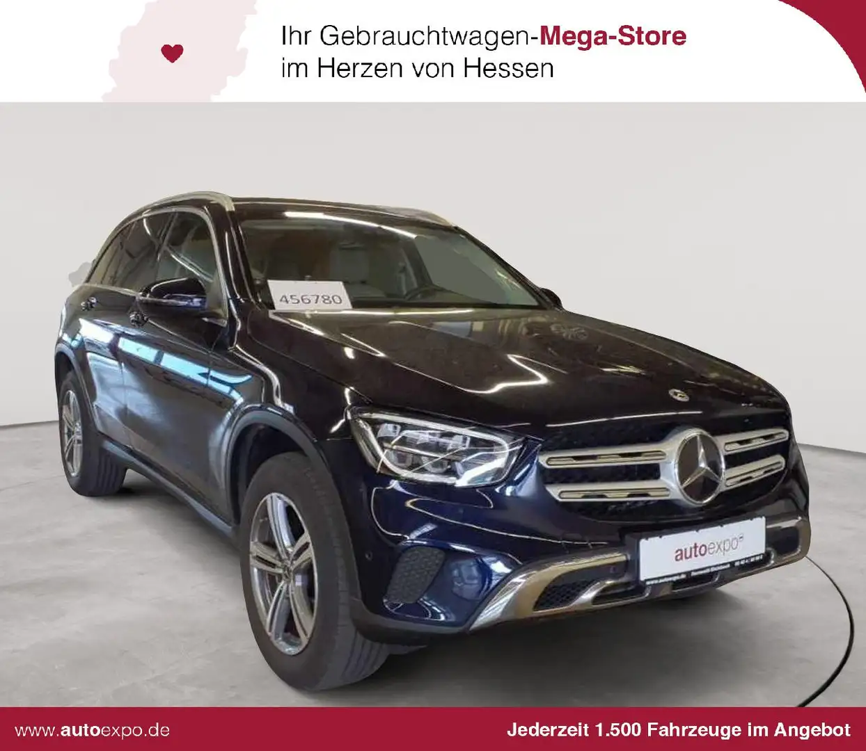 Mercedes-Benz GLC 200 GLC 200 4M-Excl AHK BusiP KomfP Leder Kék - 1