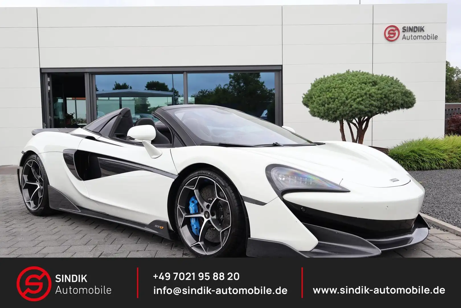 McLaren 600LT Spider Keramik-Kamera-Lift-Navi-B&W Sound Белый - 1