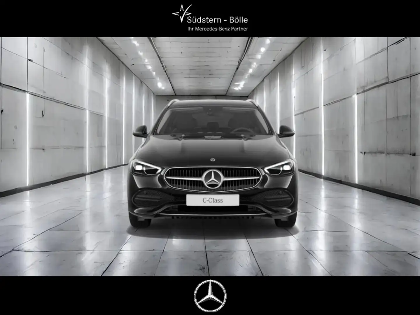 Mercedes-Benz C 180 T +AVANTGARDE+SHZ+NAVI+AMBIENTE+AHK+KAMERA Noir - 2