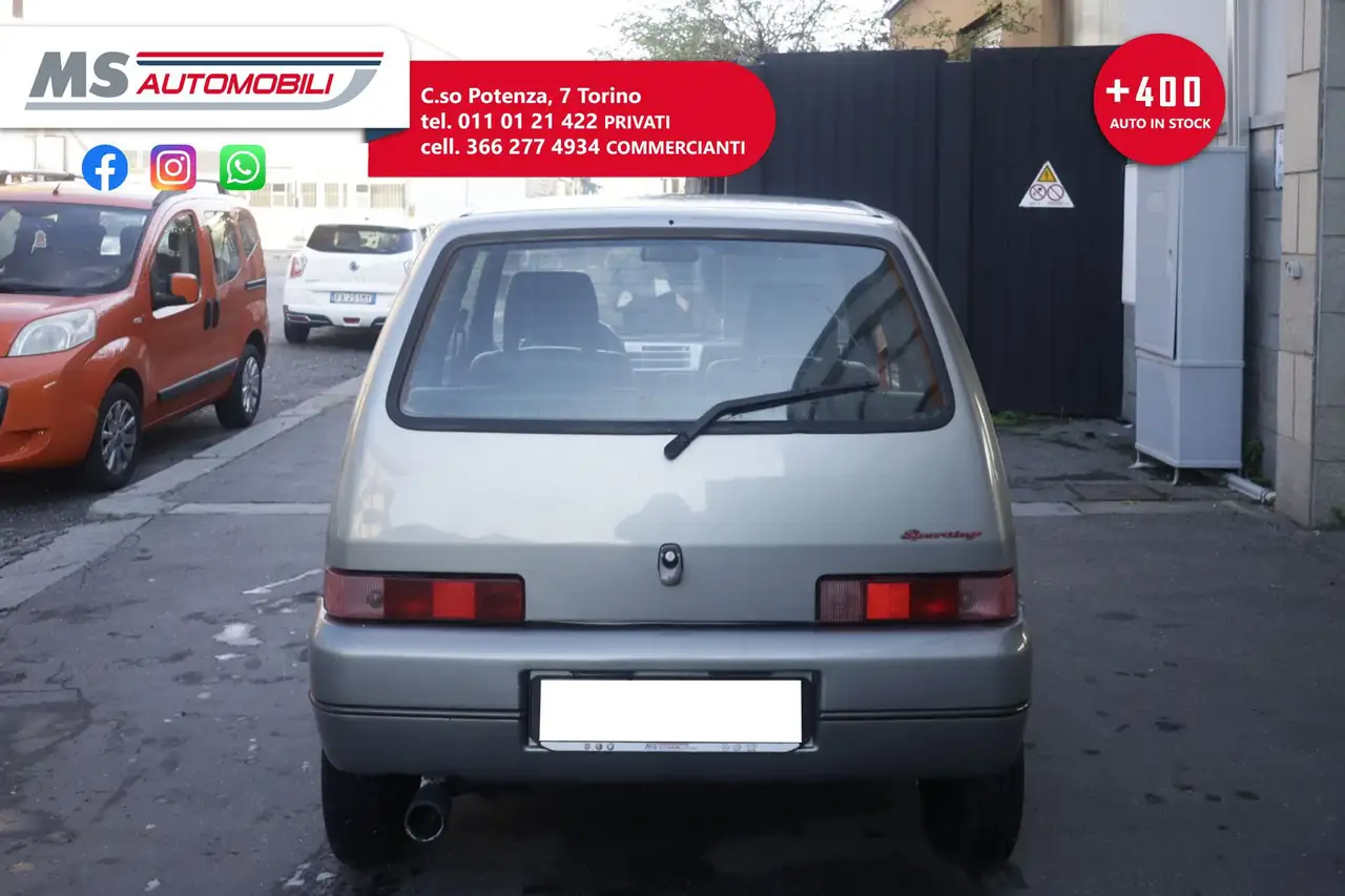 FIAT Cinquecento 1.1i cat Sporting 40KW ANNO 1996, foto 7
