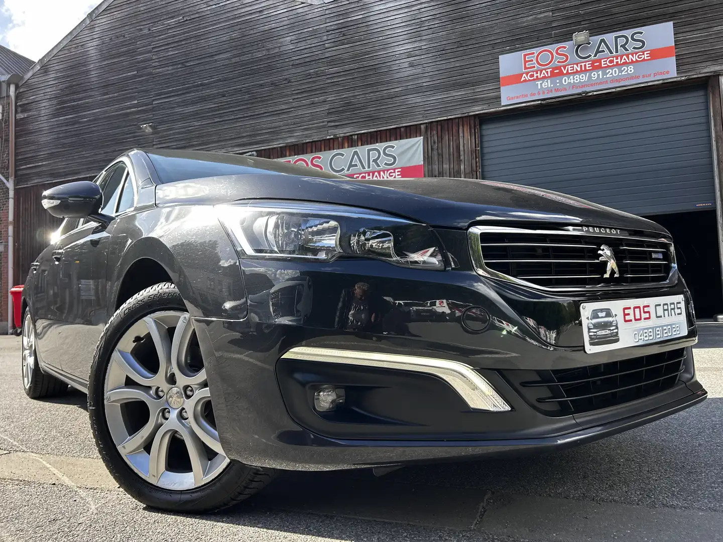 Peugeot 508 1.6 Hdi Allure S Gps Cuir 1°Proprio To GAR 1 An Schwarz - 1