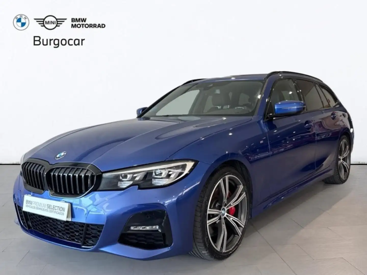 BMW 320 320dA Touring Azul - 1