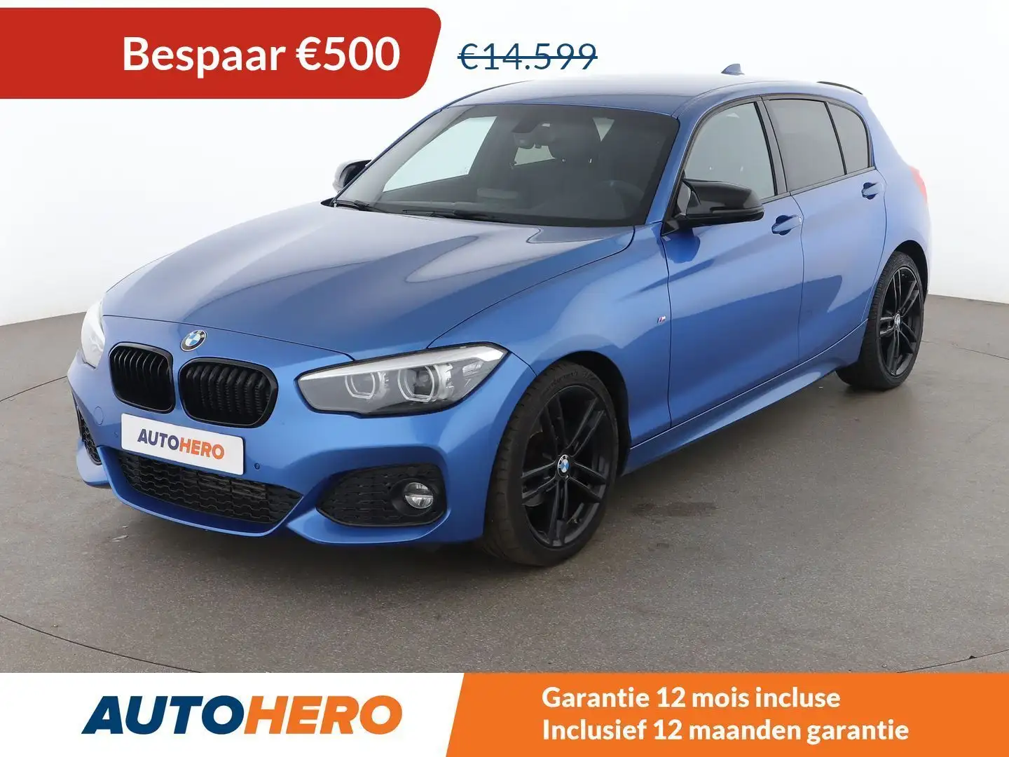 BMW 116 116d Edition M Sport Shadow Blauw - 1
