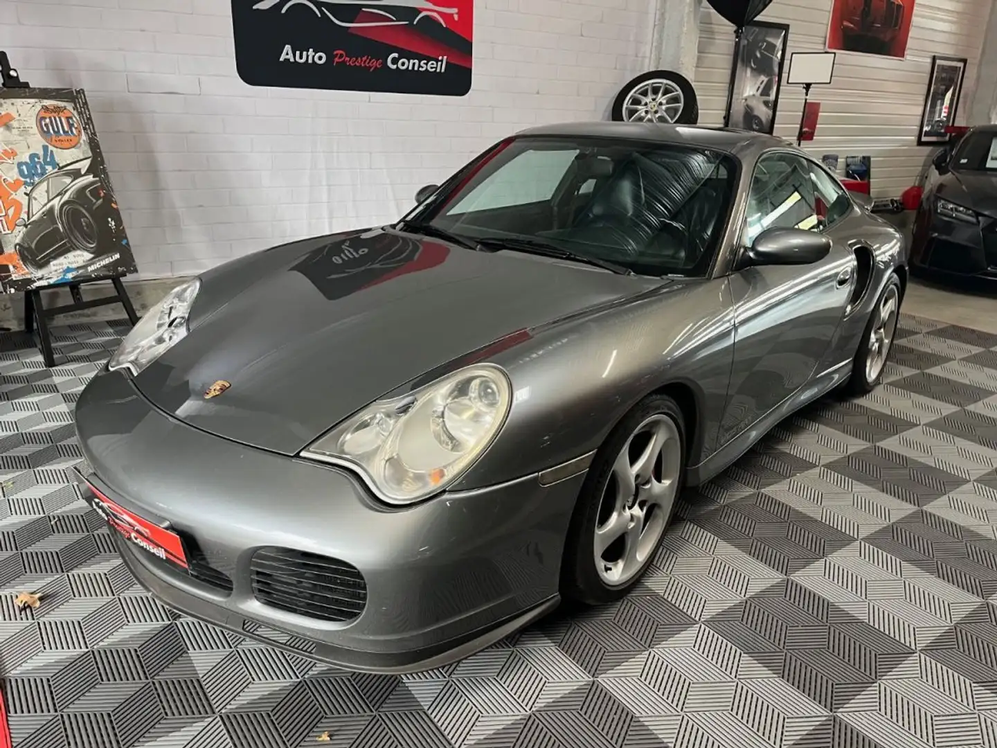 Porsche 996 996 3.6i Turbo Tiptronic S Gris - 1