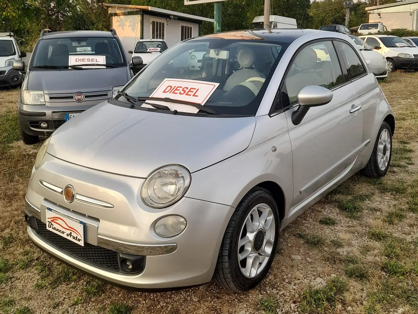 Fiat 500 1.3 MJT 3P LOUNGE Grigio - 2
