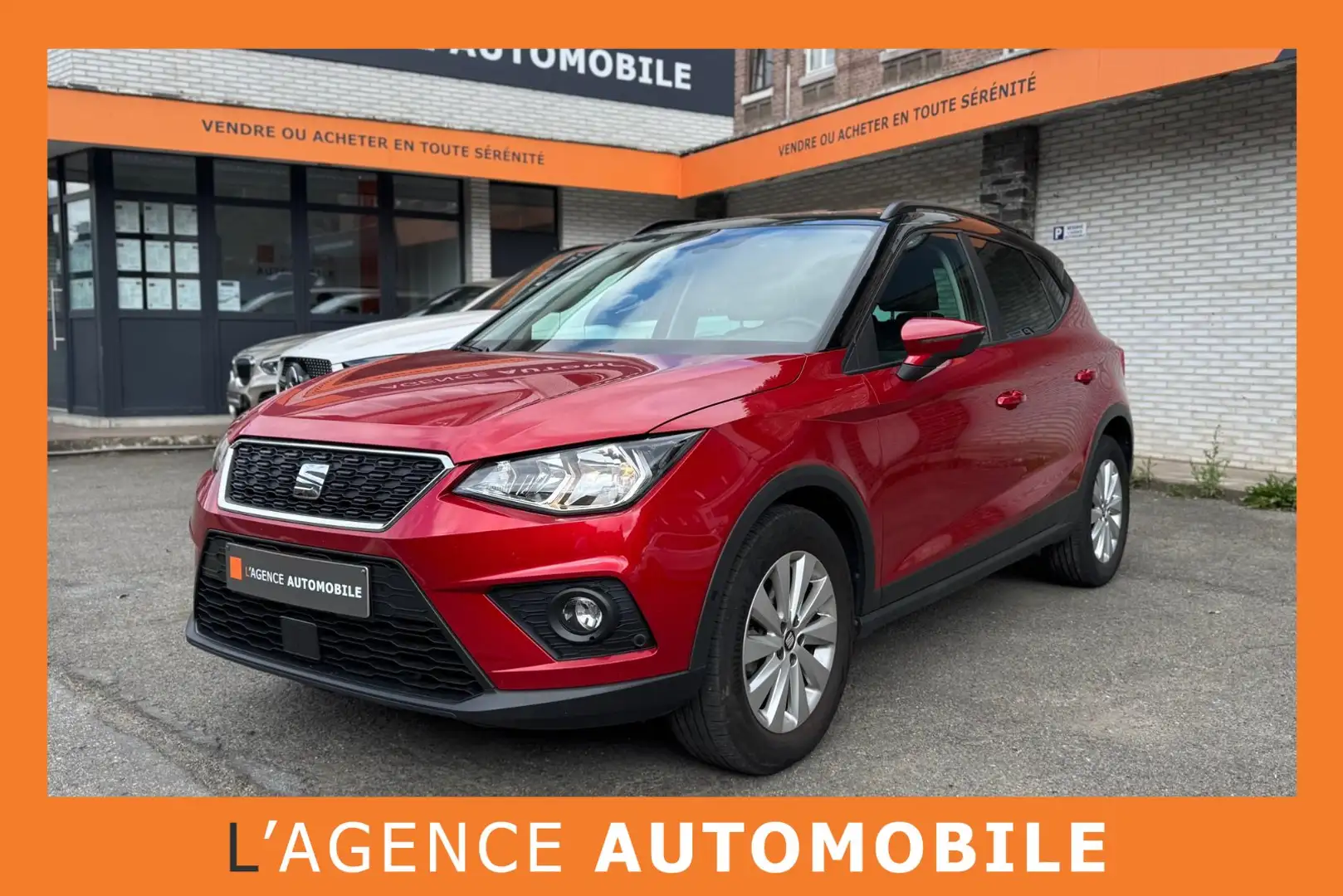 SEAT Arona Arona 1.0TSI Style Luxe Pack Vision+BiColor GAR12M Rood - 1