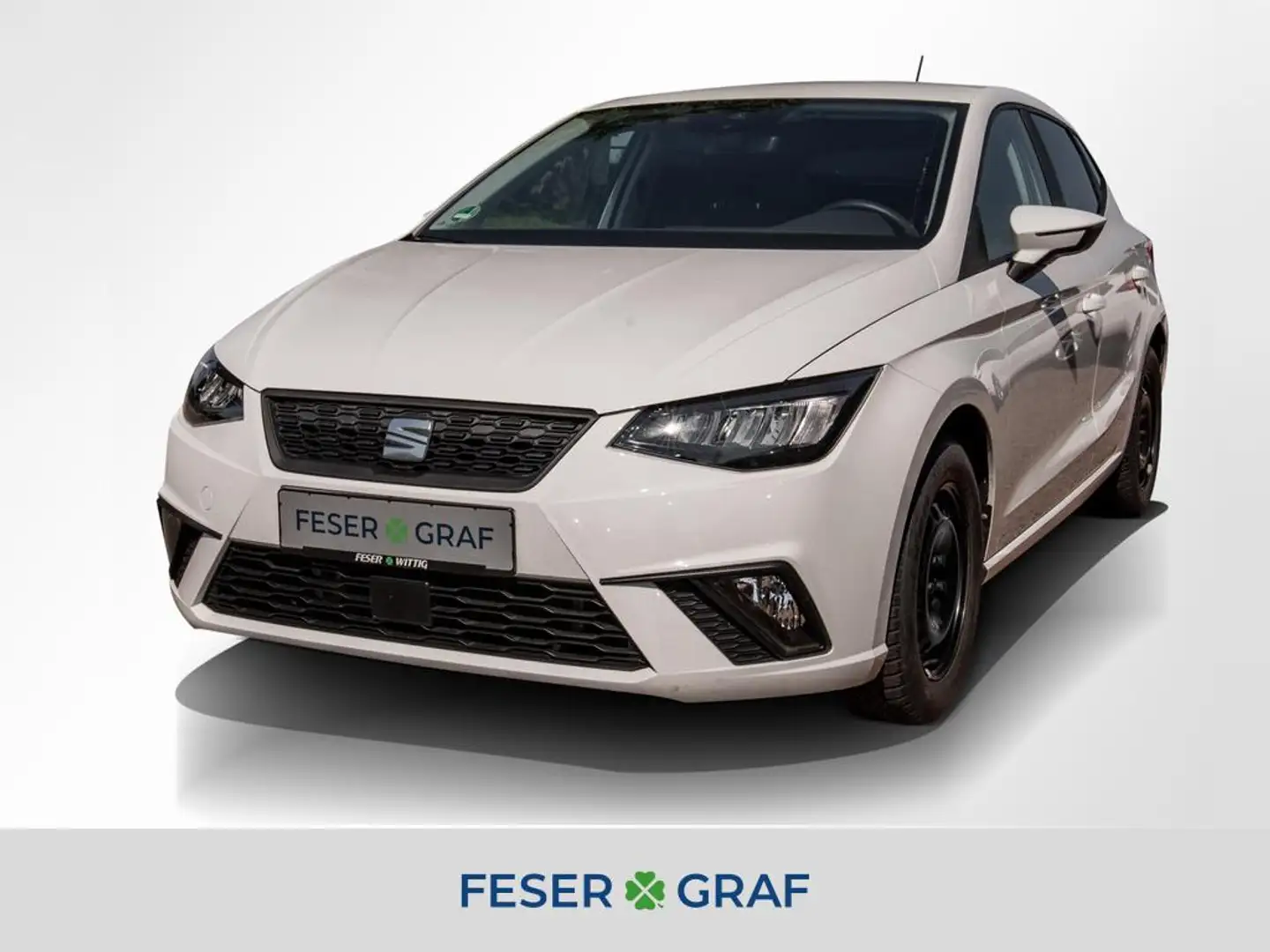 SEAT Ibiza 1.0 TSI Style LED/SHZ/PDC/GRA Blanc - 1