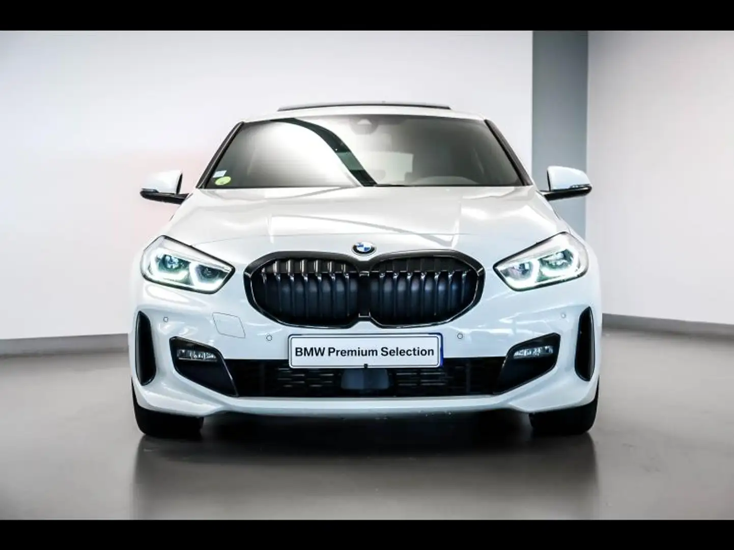 BMW 118 118dA 150ch M Sport 8cv Blanc - 2