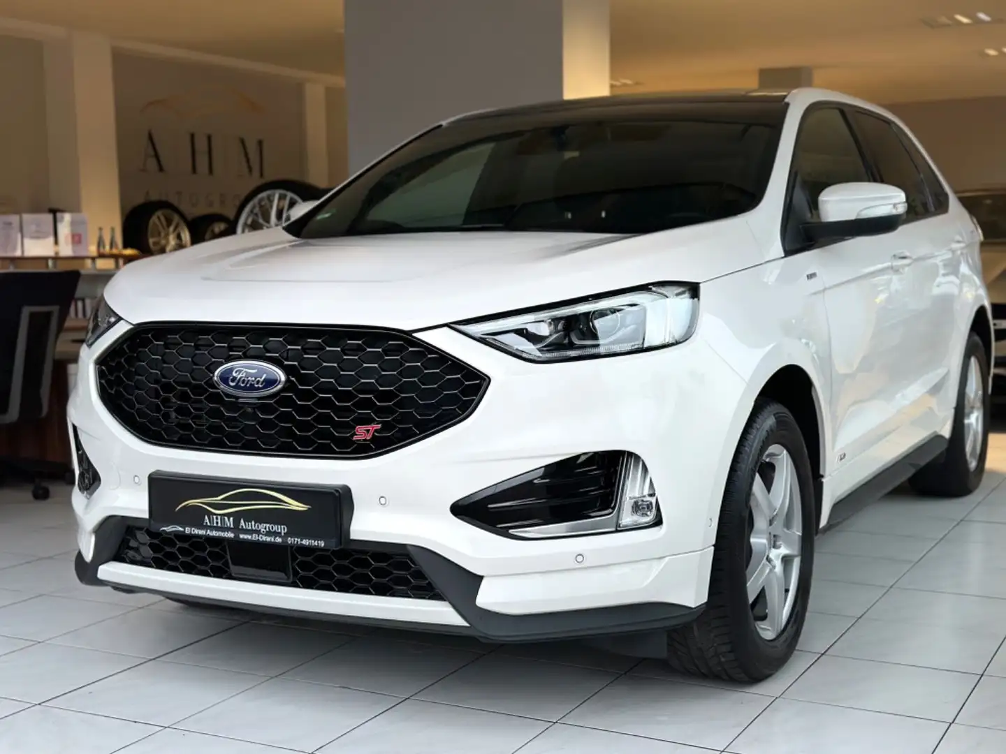 Ford Edge 2.0 TDCi ST-Line 4x4 Pano/LED/AHK/RCam/B&O/ Weiß - 1