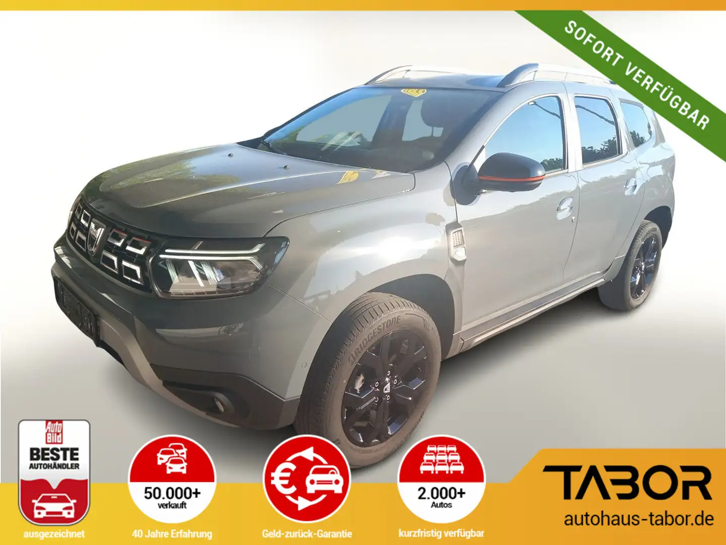 Dacia Duster dCi 115 Extreme Nav Kam Temp PDC SHZ 17Z Grau - 1