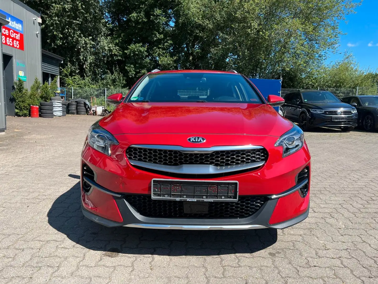 Kia XCeed Spirit 4xSITZH+LENKH°RFK°LKAS°NAVI°T-LEDER Rot - 2