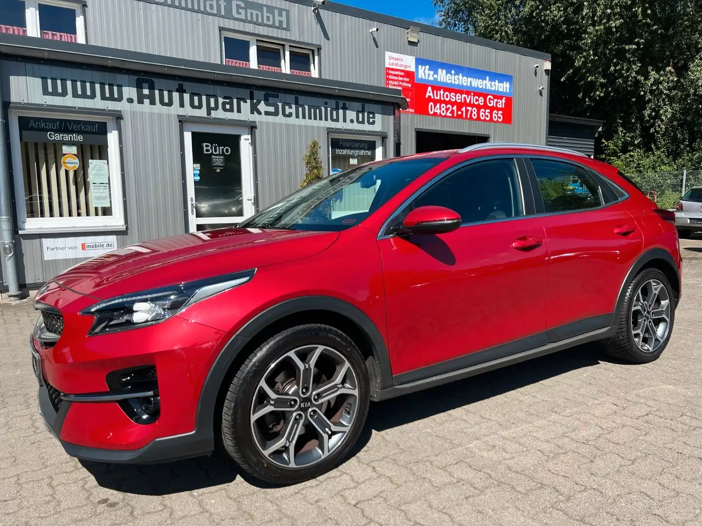Kia XCeed Spirit 4xSITZH+LENKH°RFK°LKAS°NAVI°T-LEDER Rot - 1