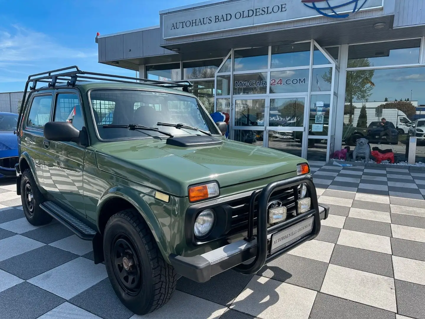 Lada Taiga Niva,Taiga,LKW,4x4,HU neu,1.Hand,AHK, Grün - 2
