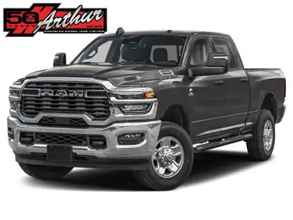 Gray 2025 RAM 2500 Pickup Truck Four-Wheel Drive 8-Speed Automatic