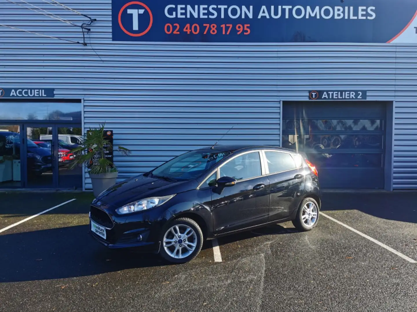 Ford Fiesta 1.25 82CH EDITION 5P Noir - 1
