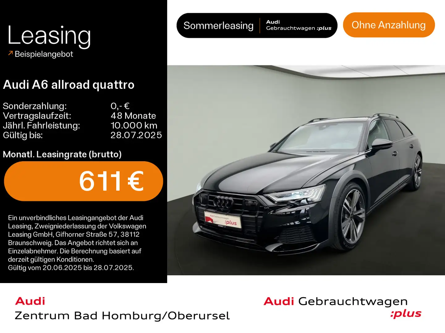 Audi A6 allroad 55 TFSI*Navi*Matrix*Alu*AHK*H Schwarz - 1