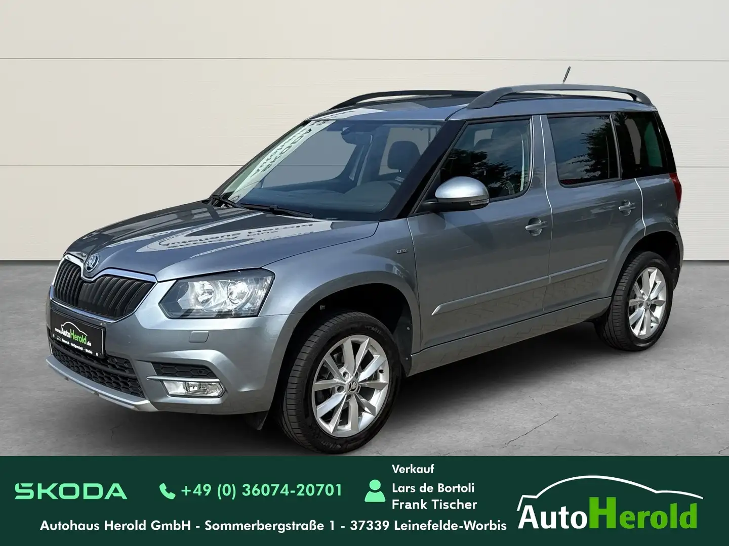 Skoda Yeti Joy 1.2 TSI 81kW+WKR+SMARTLINK+AHK Grau - 1