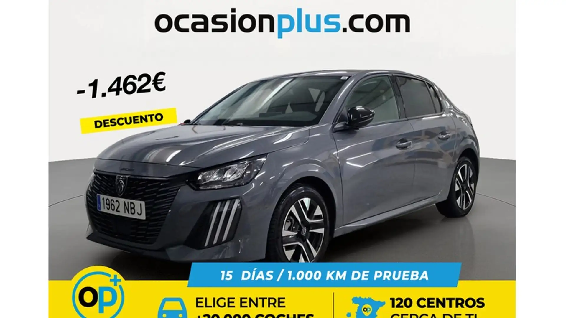 Peugeot 208 1.2 Puretech S&S Allure 100 Grau - 1