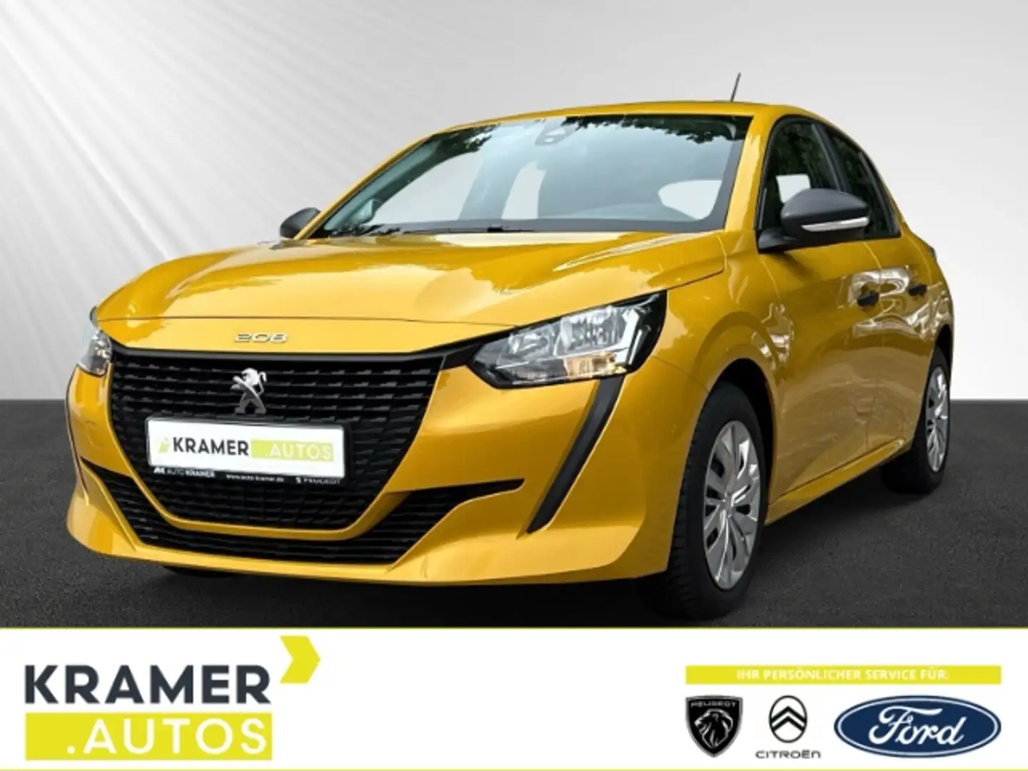Peugeot 208 Like 1.2 PureTech 75 EU6d *KLIMA*AUDIO*BC*GJR* Желтый - 1