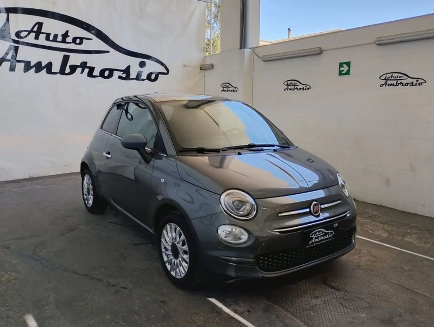Fiat 500 1.2 Lounge TUA DA 110 EURO AL MESE Grijs - 2