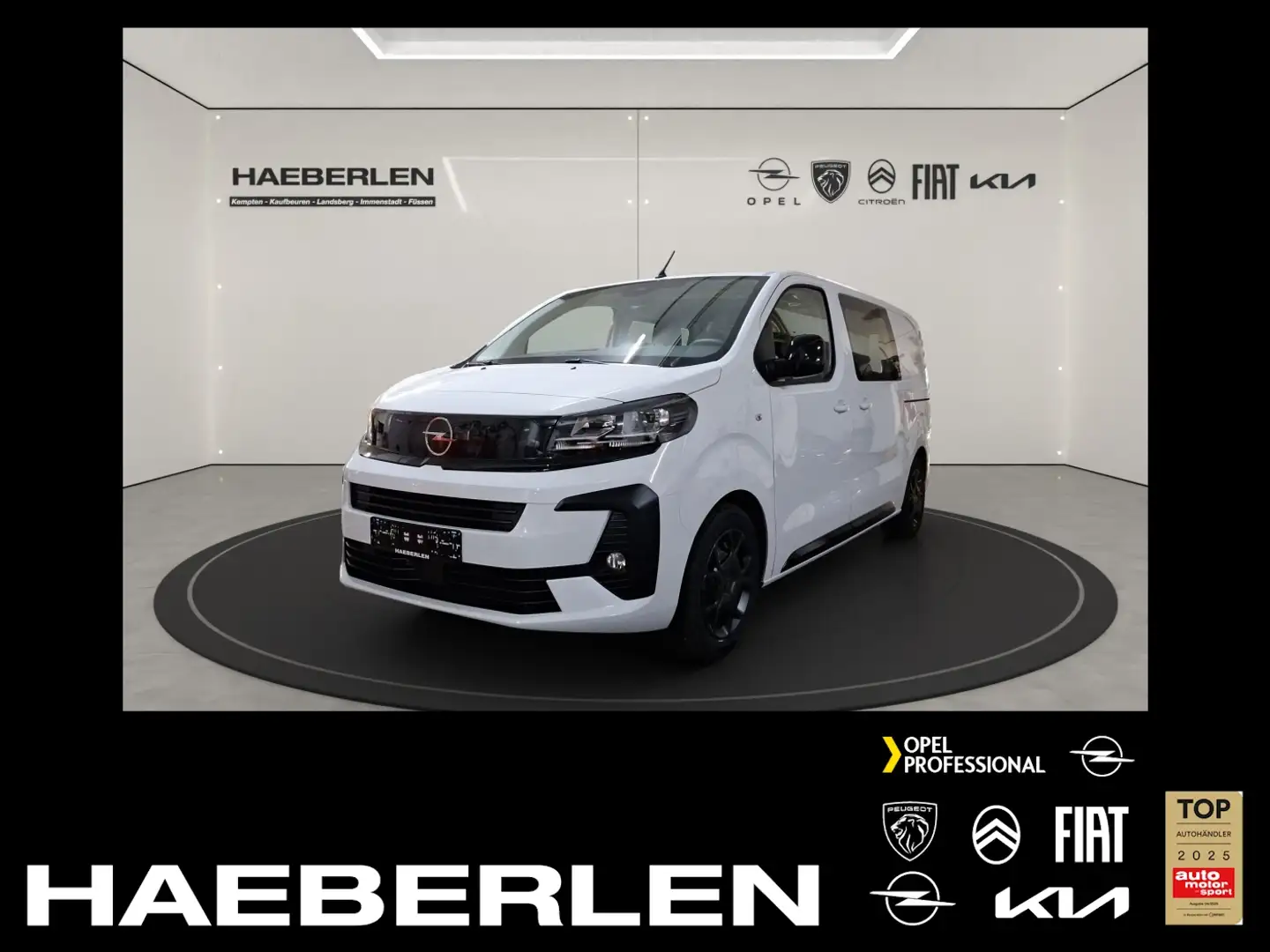 Opel Vivaro Flexkabine 2.0 *2xSchiebetür*SHZ*Kamera* Weiß - 1