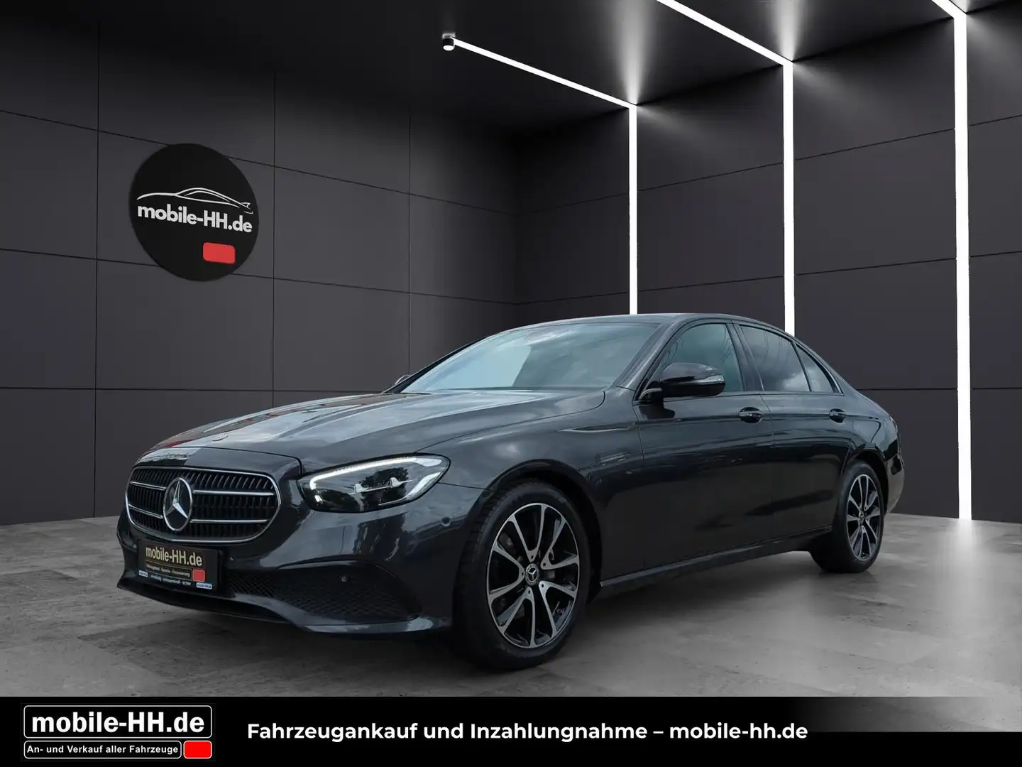 Mercedes-Benz E 220 *KAMERA*PANO*WIDESCREEN*NIGHT*AVANTGARDE* Gris - 1