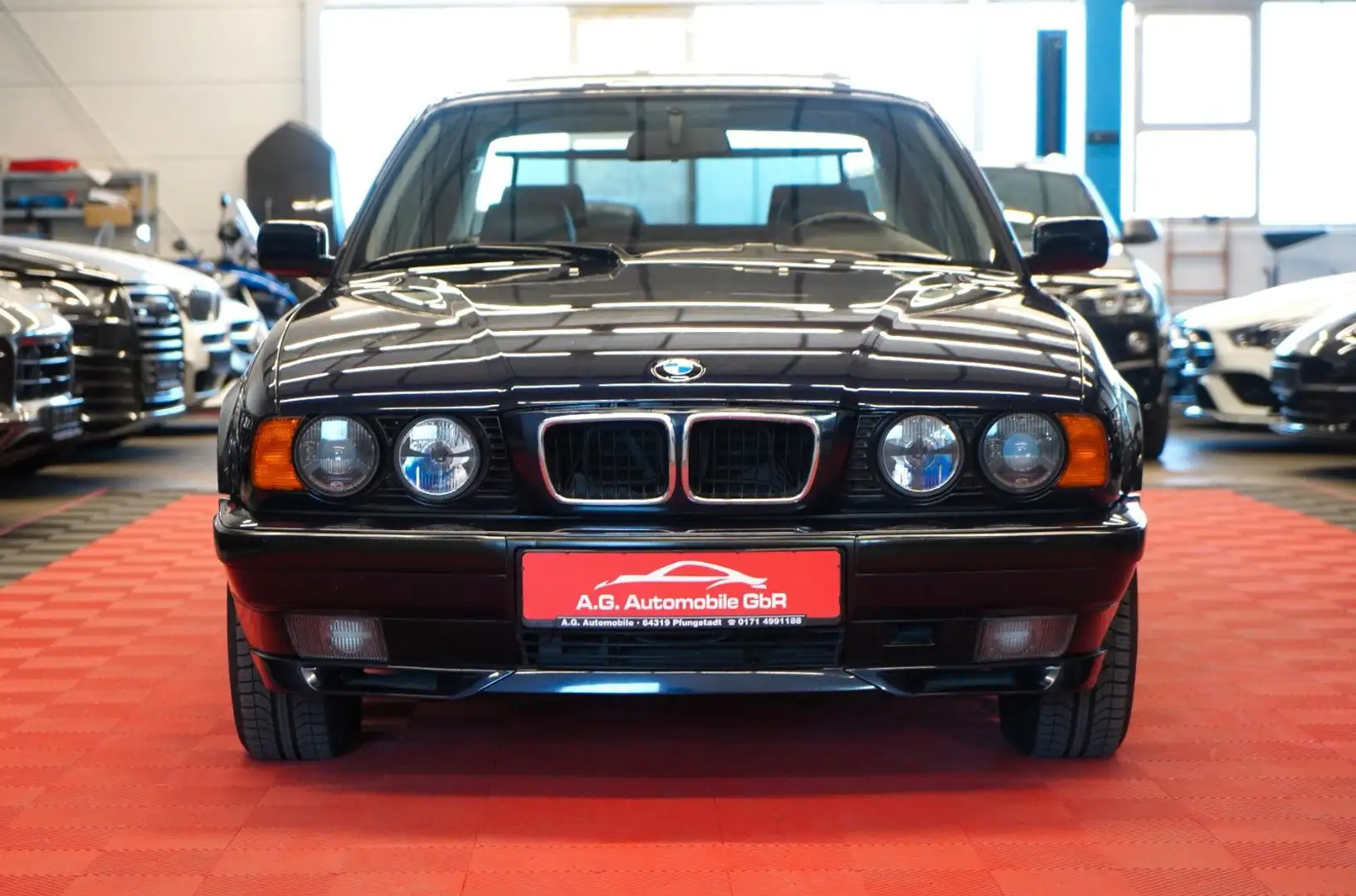 BMW 540 i V8 E34 Aut. 1.HAND*Schiebedach*Einparkhilfe Azul - 2