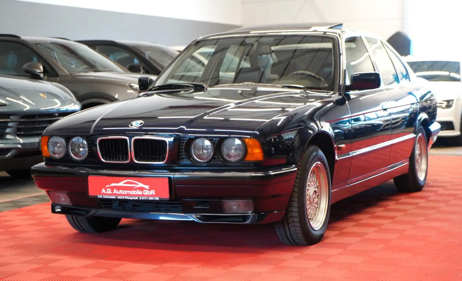 BMW 540 i V8 E34 Aut. 1.HAND*Schiebedach*Einparkhilfe Azul - 1
