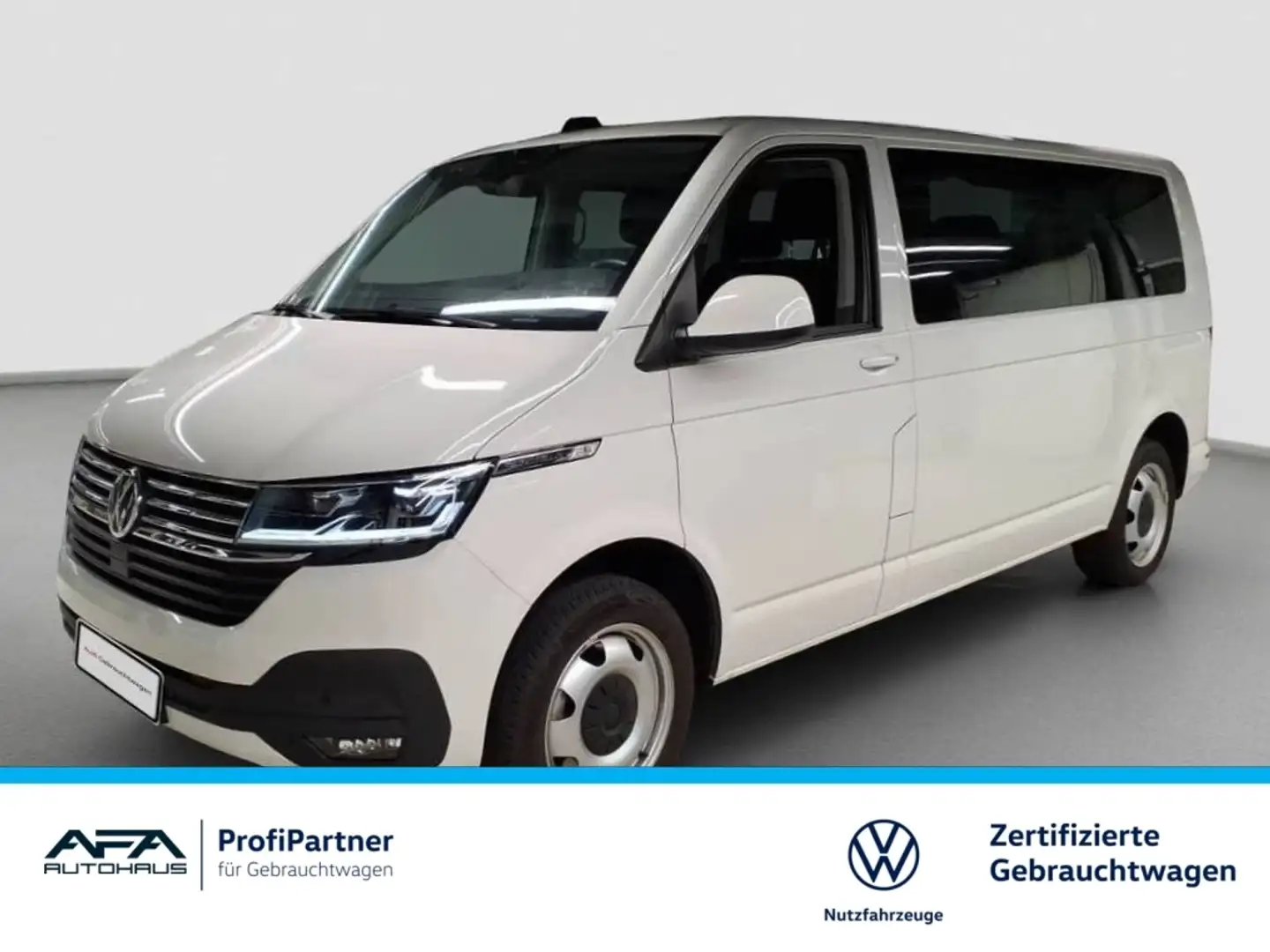 Volkswagen T6.1 Caravelle 2.0 TDI CL lang DSG AHK*StHz*Navi Weiß - 1