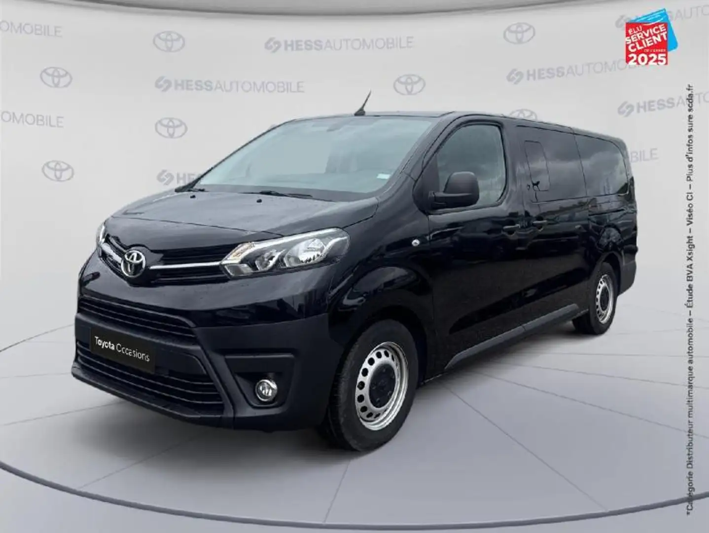 Toyota Proace Long 2.0 140 D-4D Dynamic Confort Clim. Arrière MC23 Noir - 1