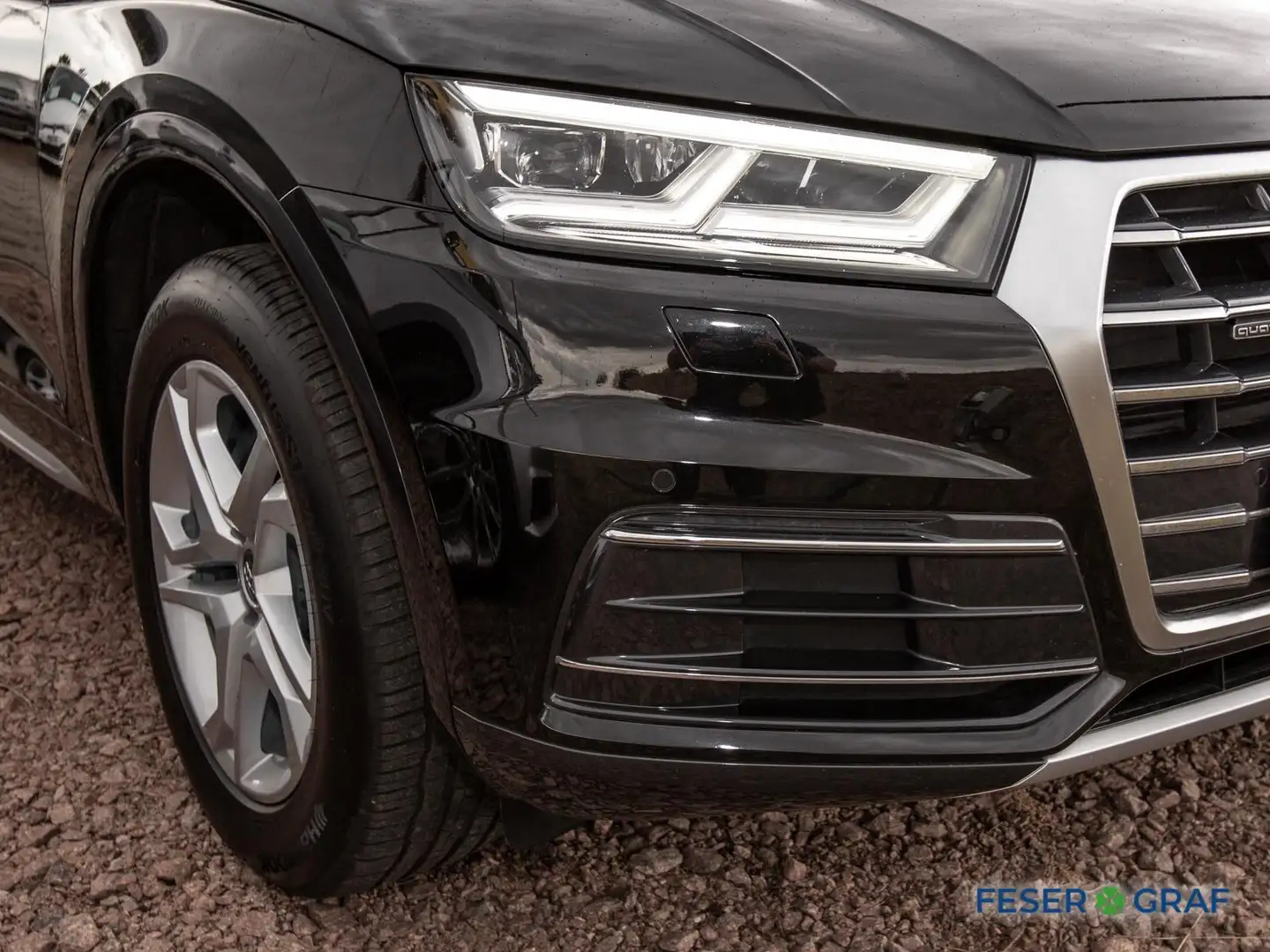 Audi Q5 2.0 TFSI design qu.S-tronic/LED/AZV/Navi/Kamera Zwart - 2