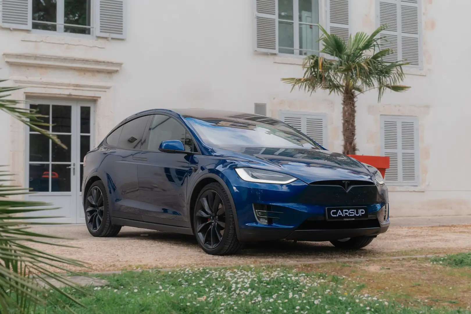 Tesla Model X P100D PERFORMANCE LUDICROUS 772 cv Azul - 1