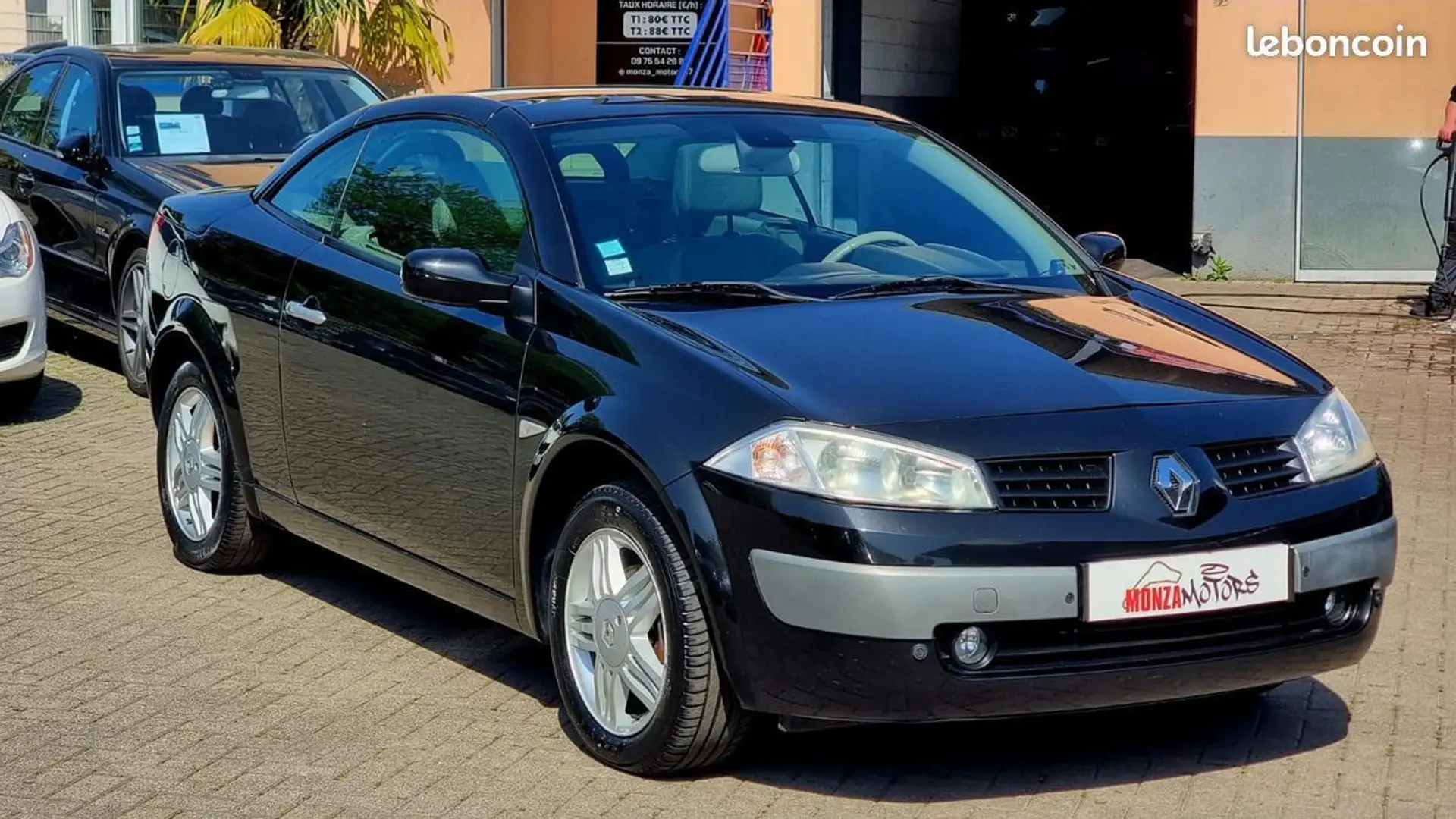 Renault Megane CABRIOLET II 1.6 i 115 Cv GARANTIE Schwarz - 1
