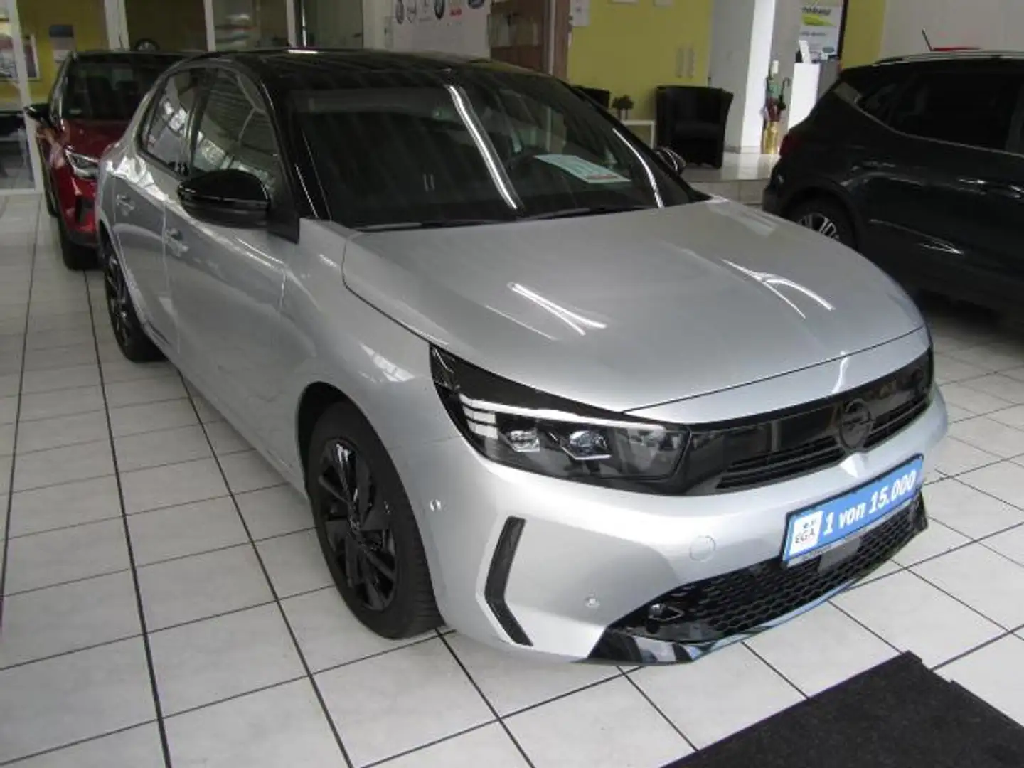 Opel Corsa F 1.2 Turbo GS Neues M. +Navi+Intelli Lux Argent - 2
