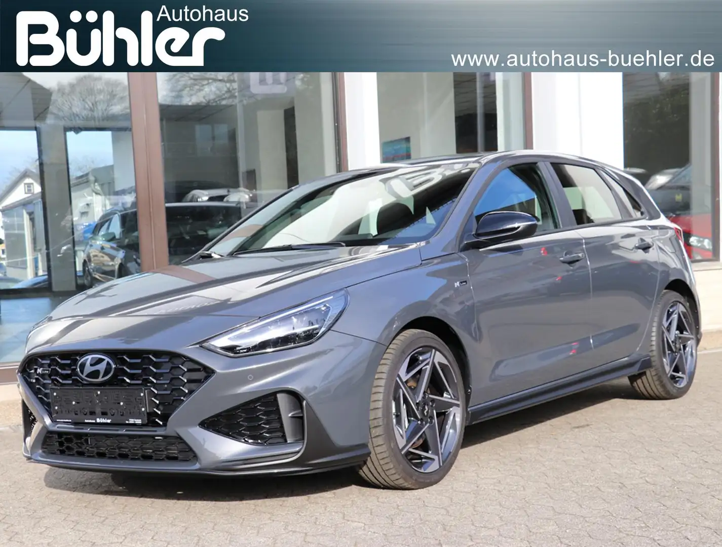 Hyundai i30 N Line Plus 1.5 T-GDI DCT Automatik - Alcantara... Gris - 1