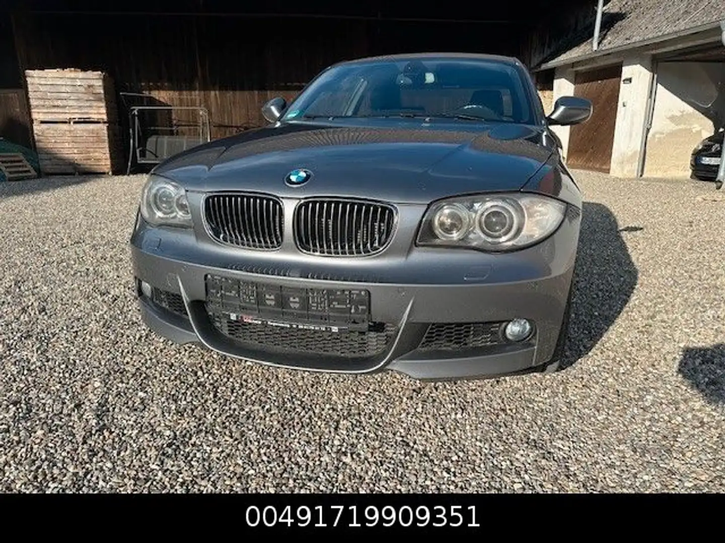 BMW 120 1 Coupe 120d M-Paket Leder Xenon Grau - 2