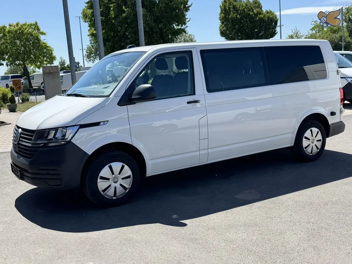 Volkswagen T6 Transporter 6.1 Kasten/Mixto TDI LR AHK*NAVI Weiß - 2