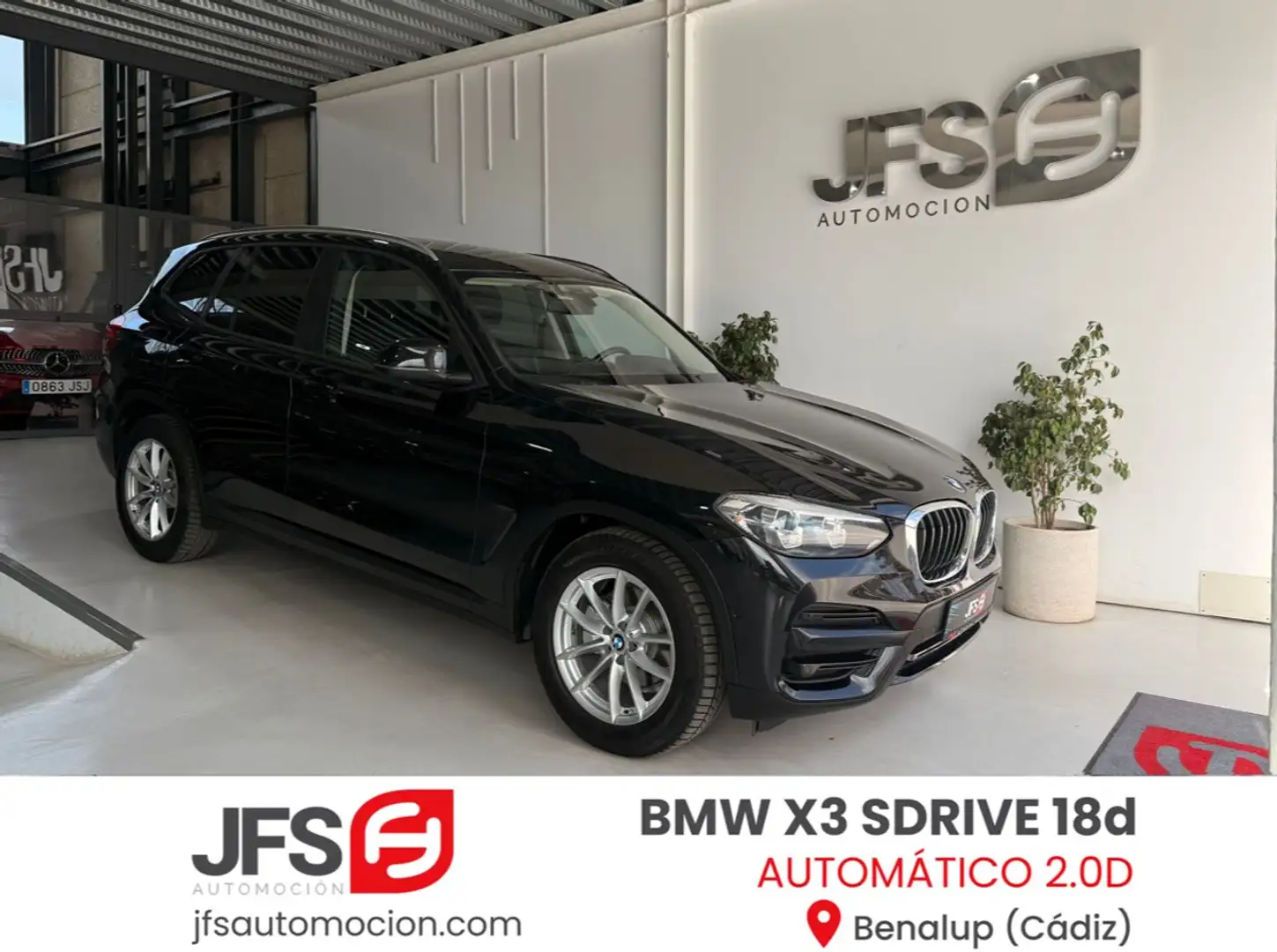 BMW X3 2.0D 136 CV Noir - 1