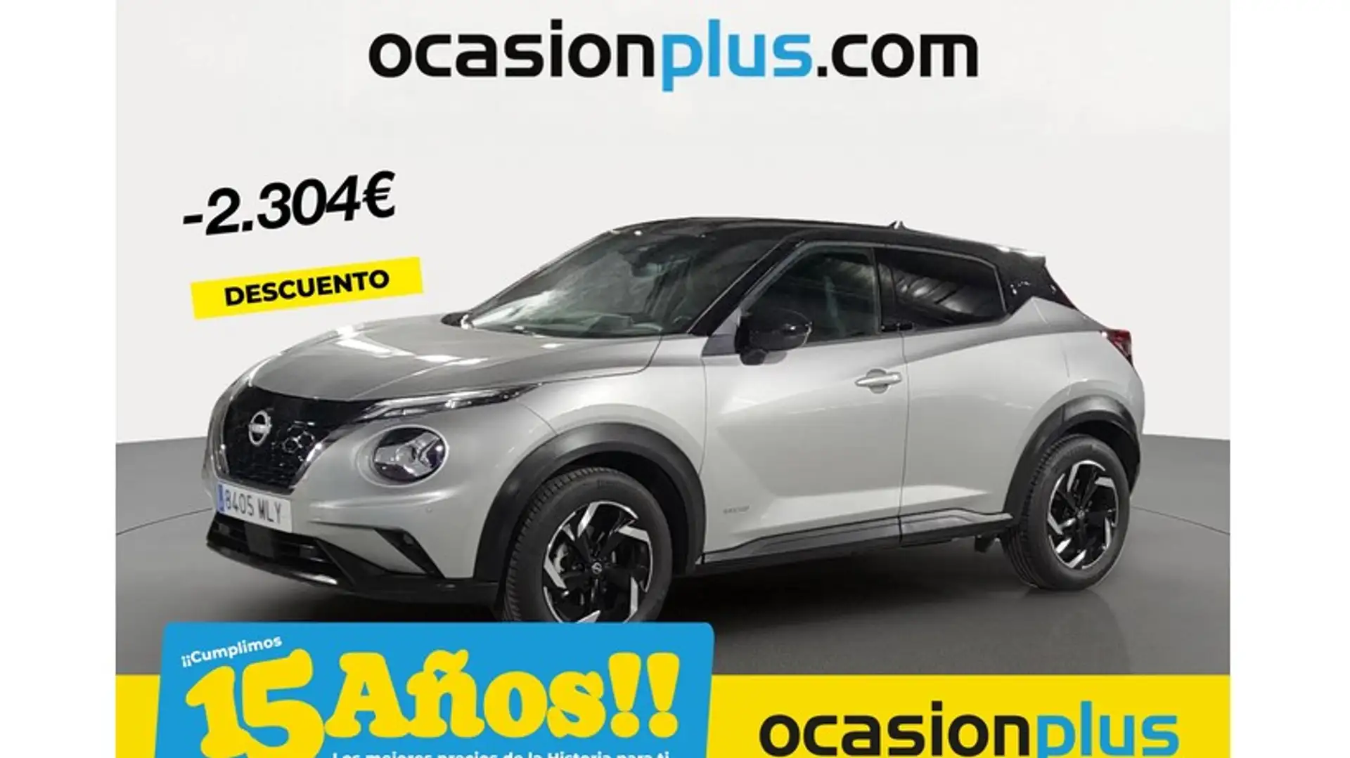 Nissan Juke 1.6 Hybrid N-Connecta Auto Plateado - 1
