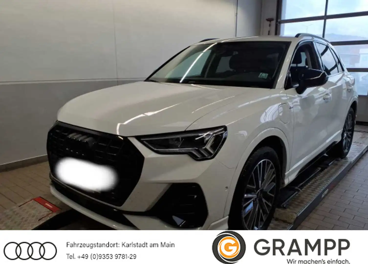 Audi Q3 S line 45 TFSI e S-tronic +OPTIK+LED+KAMERA+ Weiß - 1