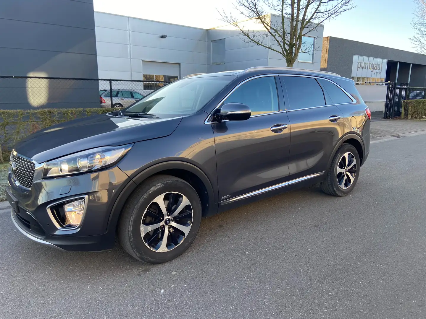 Kia Sorento 2.2 CRDi AWD Fusion 7pl. trekhaak airco panodak le Szürke - 1