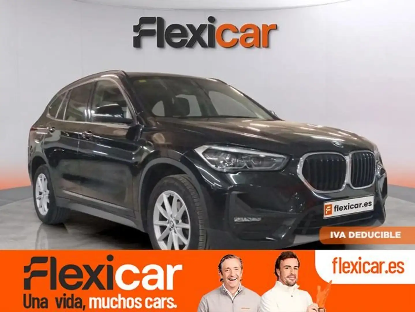 BMW X1 sDrive 18dA Negro - 1