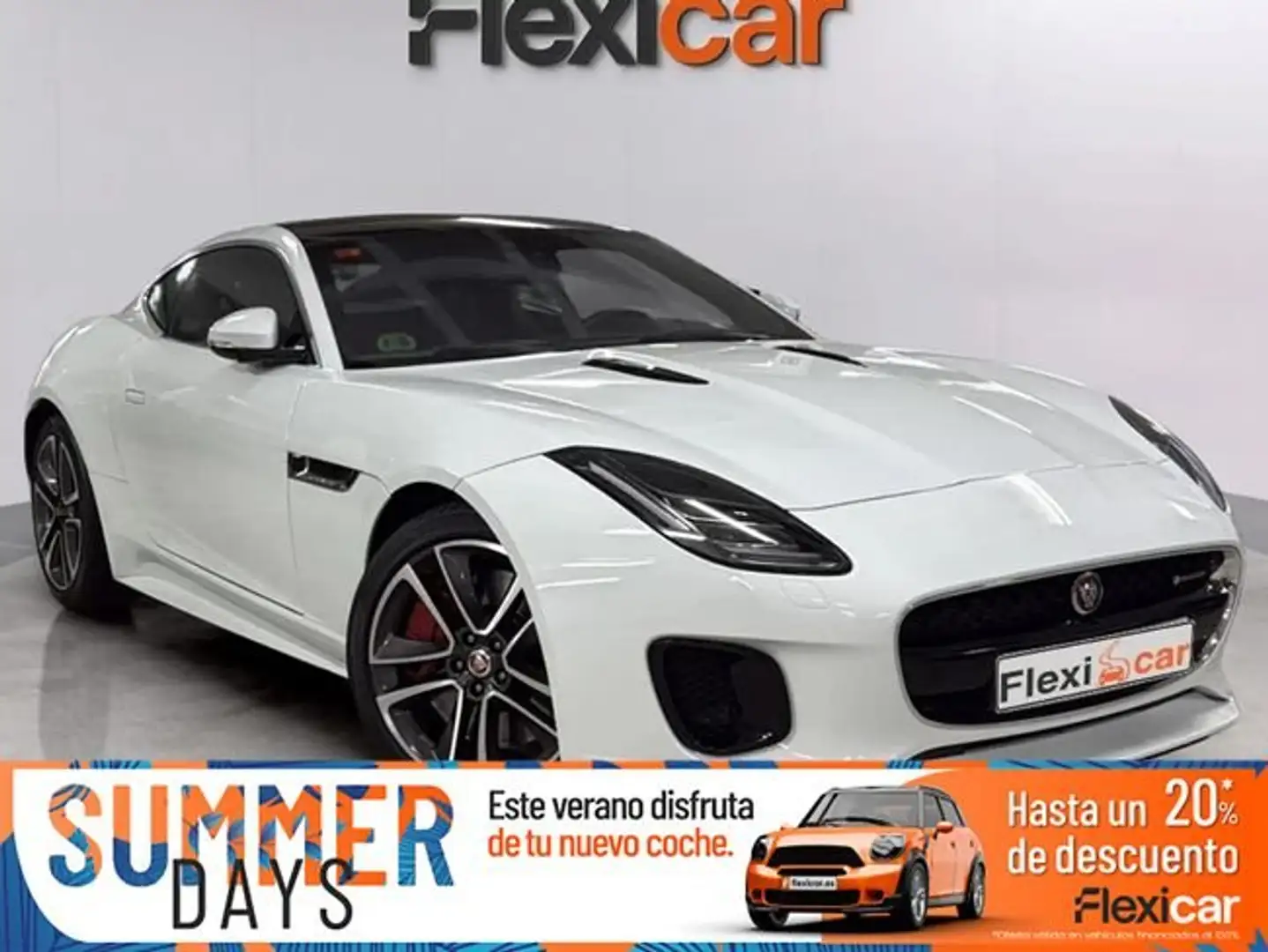 Jaguar F-Type Coupé 2.0 I4 R-Dynamic Aut. 300 Blanc - 1