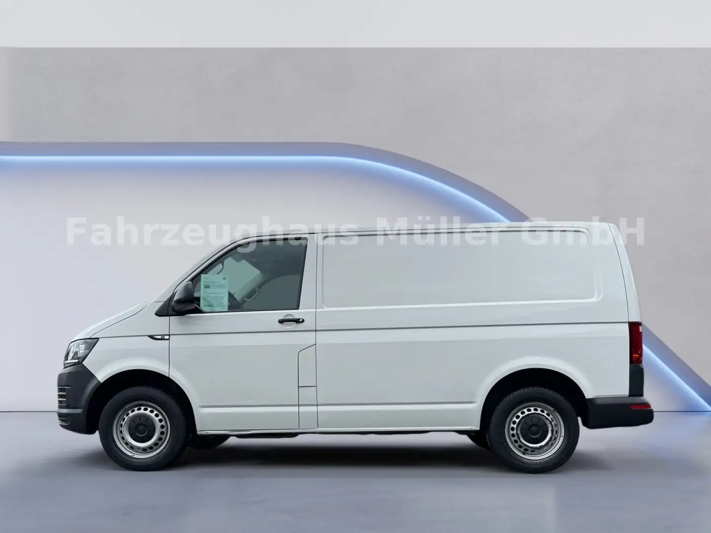 Volkswagen T6 Transporter Kasten 62kW+Klima+Freisprech Blanc - 2