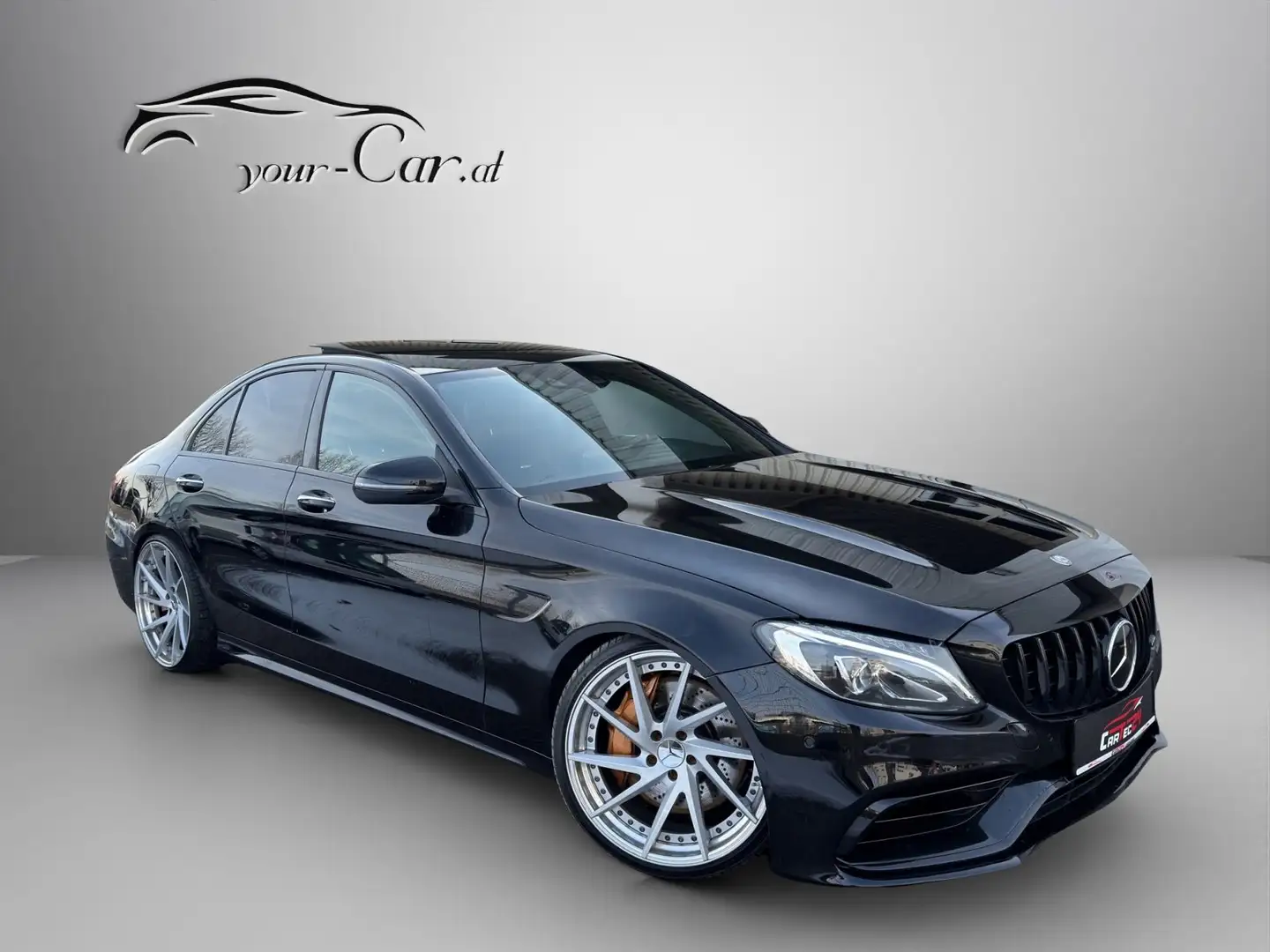 Mercedes-Benz C 63 AMG *100dB, 20", PANO, LED, AMBI, BURMESTER, ACC, KW* Schwarz - 1