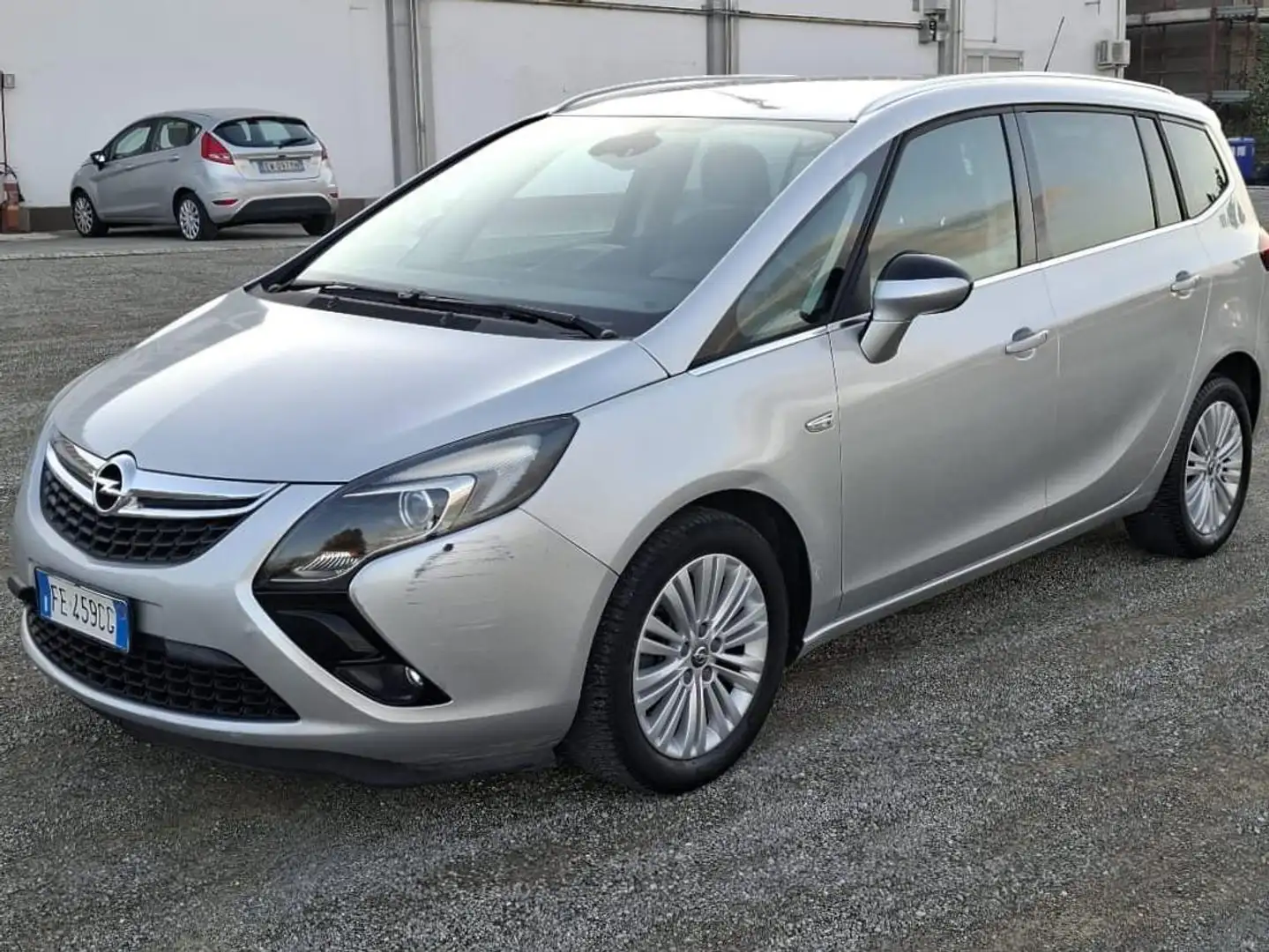 Opel Zafira Tourer Zafira III Tourer 1.6 t Cosmo ecoM 150cv E6 Grijs - 2